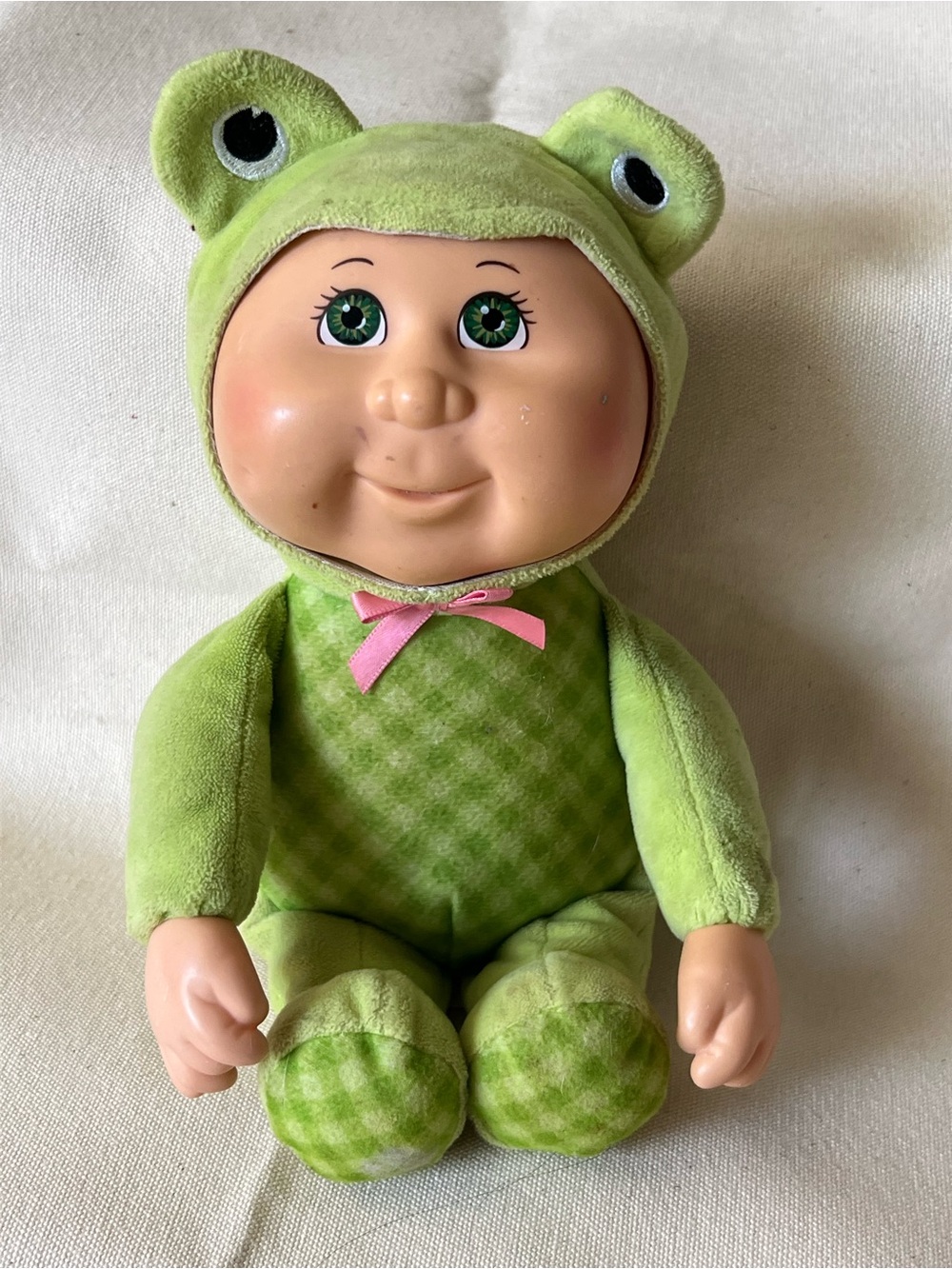 🐸 Cabbage Patch Kids Cuties "Ophelia Frog" 9" Plush Doll